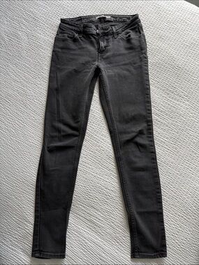 Levi's 535 Super Skinny Black Jeans